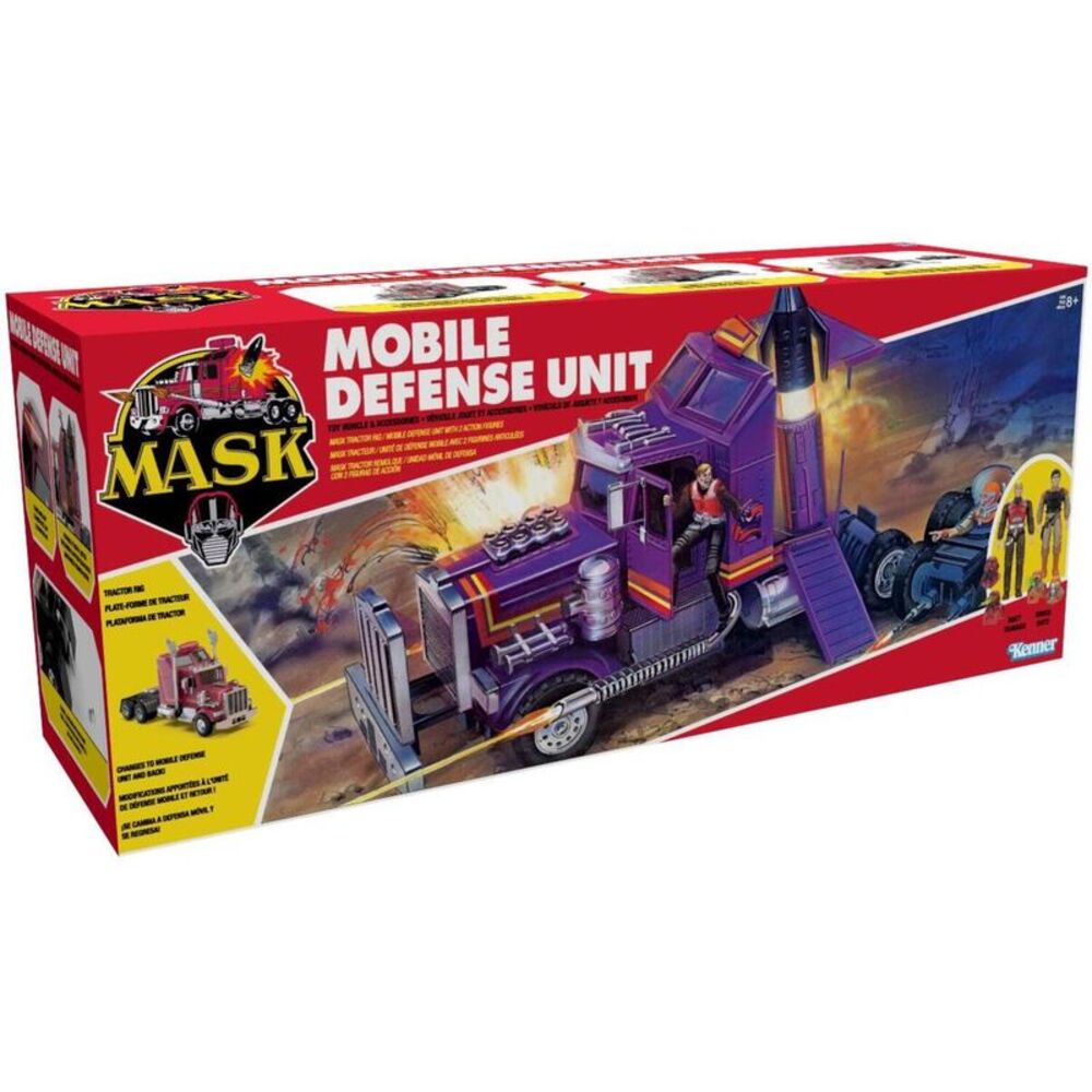 M.A.S.K. -  Mobile Defense Unit (MDU) Vehicle with Figure Set  COLLECTIBLES